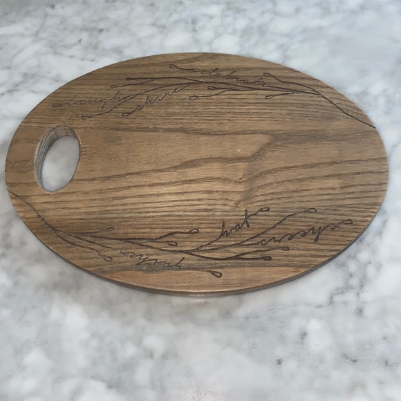 Pampered Chef Kitchen Pampered Chef Ash Wood Mini Charcuterie Board